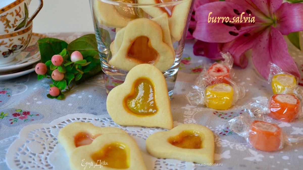 Печенье с леденцами