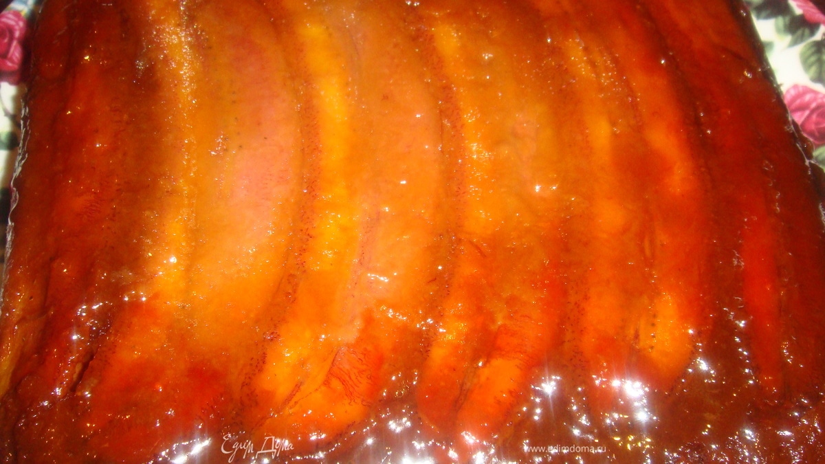 Бананово-карамельный пирог