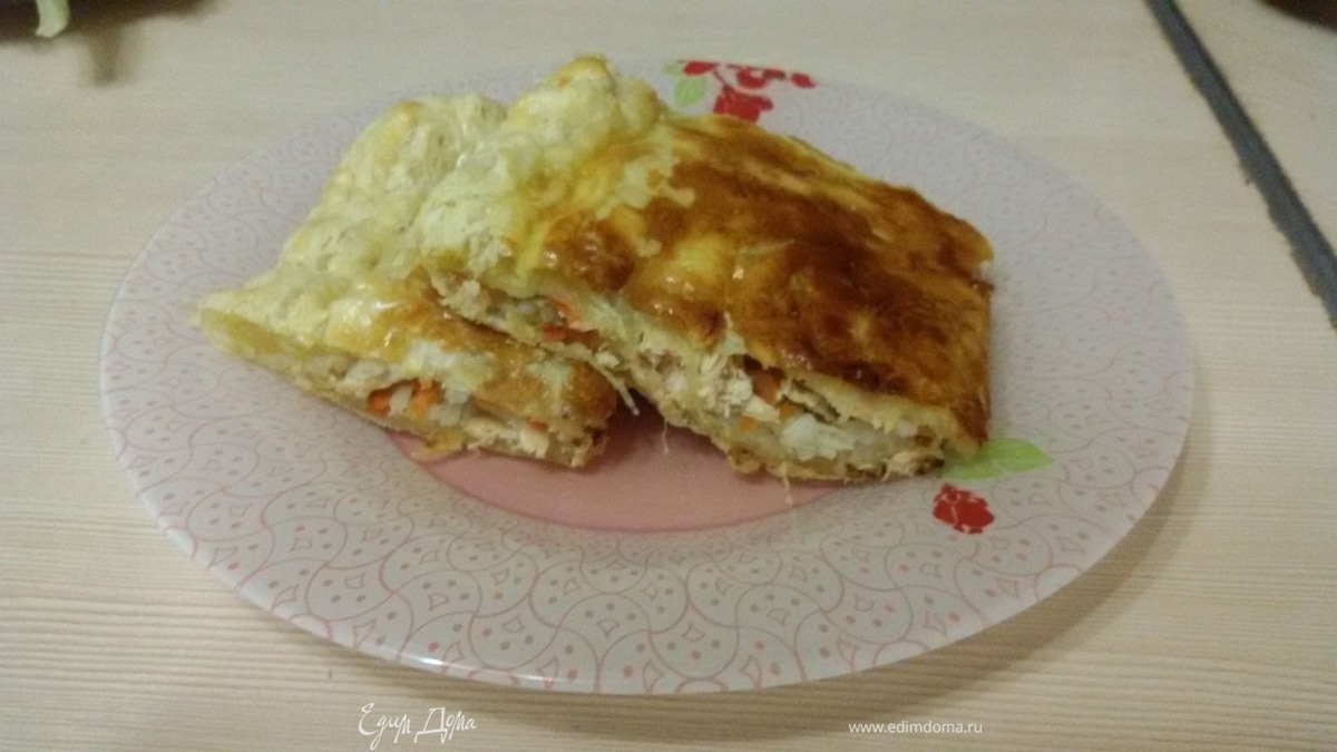 Рыбный пирог с пряностями