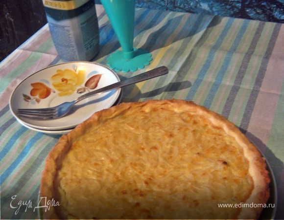 Домашний луковый пирог Домашний луковый пирог