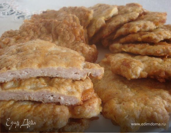 Отбивные из фарша