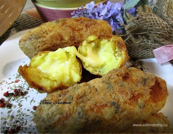 Картофельные палочки с сюрпризом