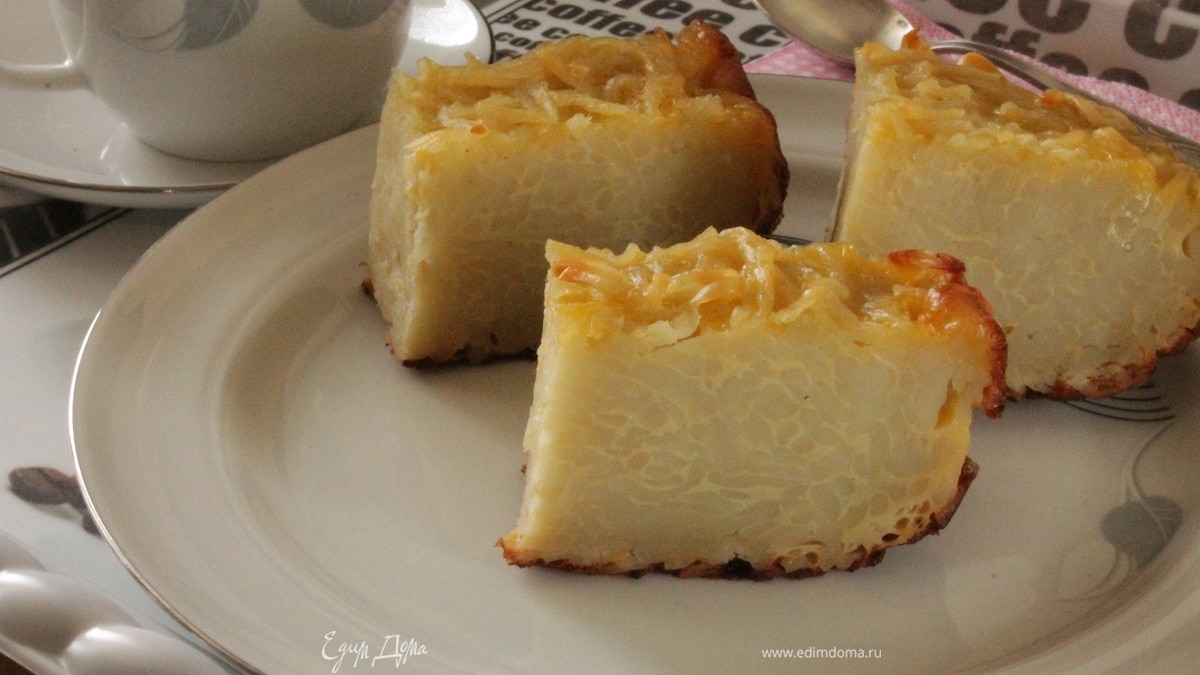 Бабка из домашней лапши (бабэ албэ)