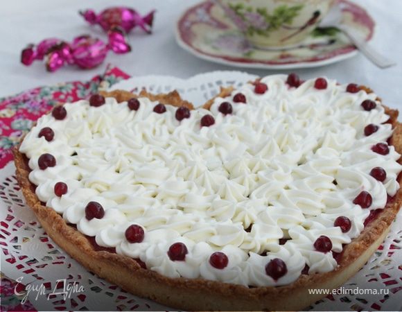 Брусничный тарт Брусничный тарт