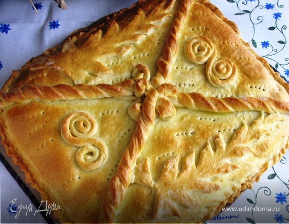 Кулебяка «на четыре угла»