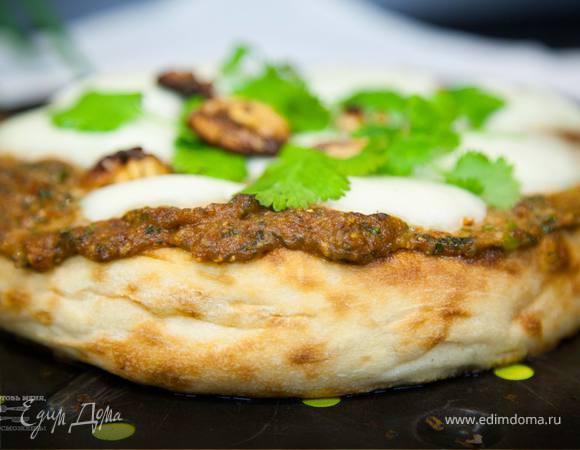 Пряная лепёшка с сыром