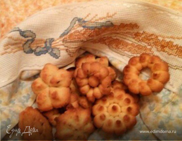 Цельнозерновое печенье с семенами льна Цельнозерновое печенье с семенами льна