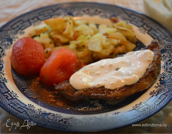  Отбивные из ягненка с лимонно-йогуртовым соусом