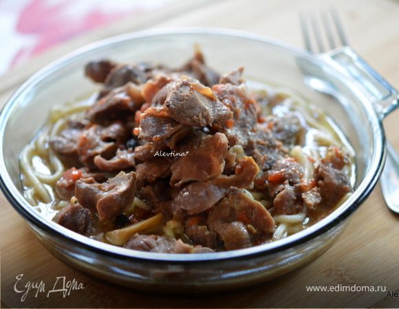 Куриные желудочки в мультиварке Куриные желудочки в мультиварке