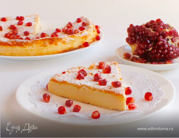 Чизкейк-суфле из трех ингредиентов