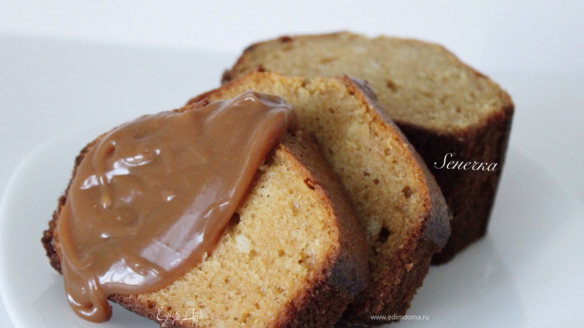 Карамельный кекс