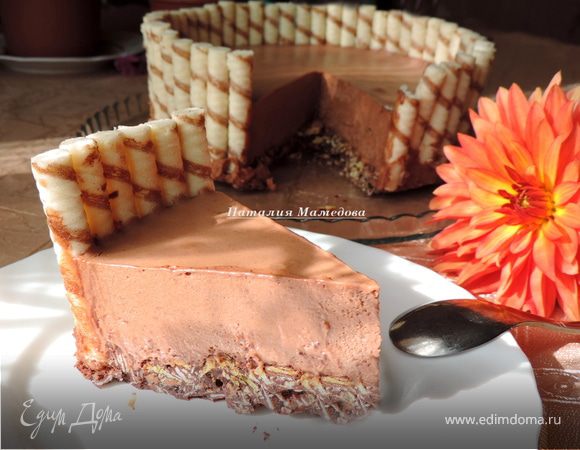 Шоколадный торт-мусс без выпечки Шоколадный торт-мусс без выпечки