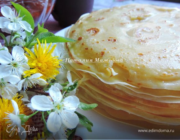 Блины по бабушкиному рецепту