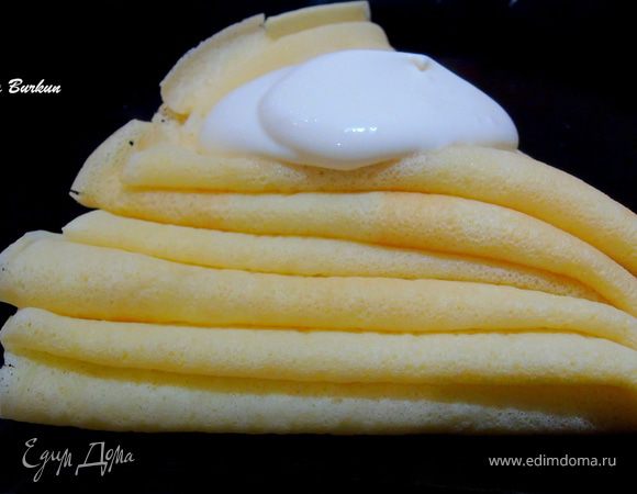 Блины на минеральной воде Блины на минеральной воде