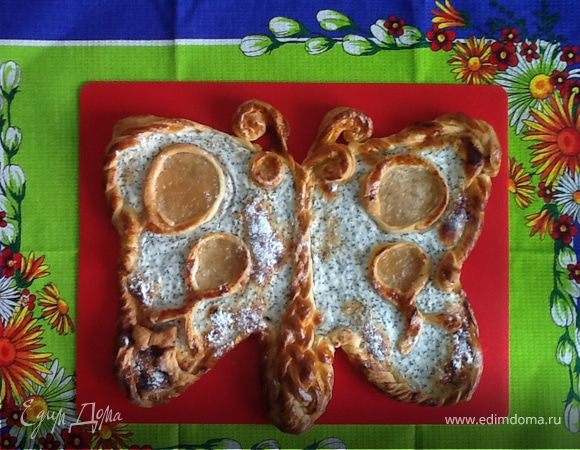 Пирог "Бабочка-капустница" Пирог "Бабочка-капустница"