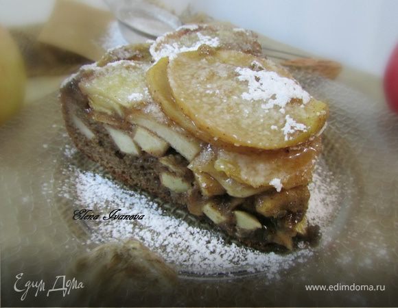 Черемуховая шарлотка Черемуховая шарлотка