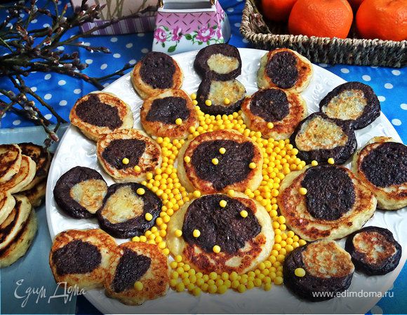 Оладьи творожные «Восьмимартовские» Оладьи творожные «Восьмимартовские»