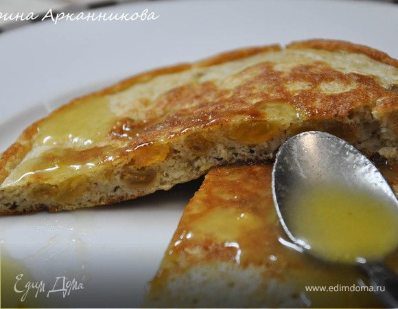 Овсяноблин с изюмом