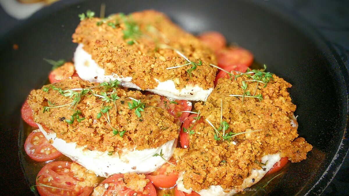 Куриное филе под хрустящей корочкой