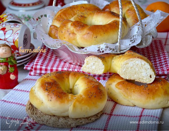 Апельсиновые булочки с кокосом Апельсиновые булочки с кокосом