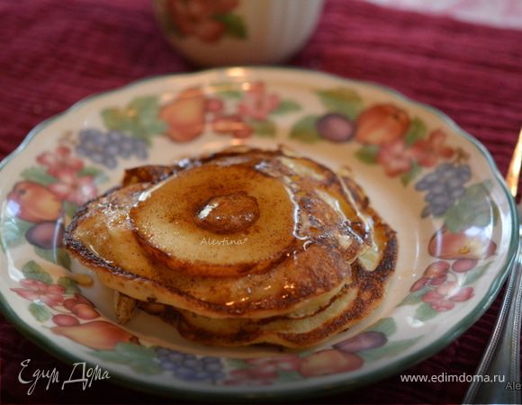 Оладьи с грушей Оладьи с грушей