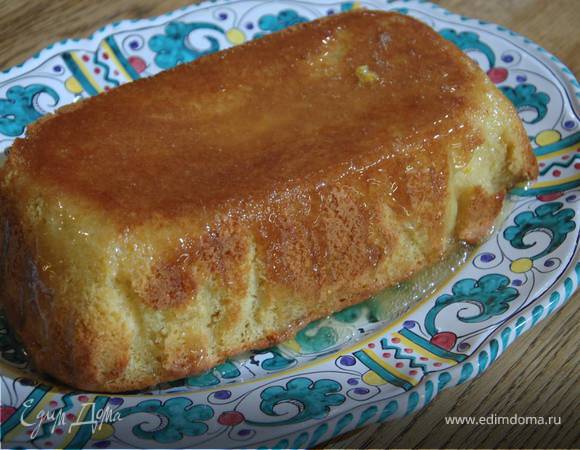 Сливочный кекс с цитрусовым сиропом Сливочный кекс с цитрусовым сиропом