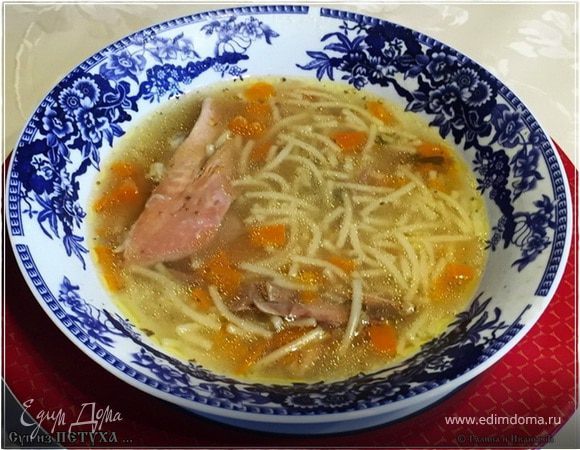 Суп из домашнего петуха Суп из домашнего петуха