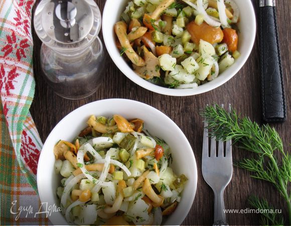 Вкусные и оригинальные салаты из шампиньонов – побалуйте себя