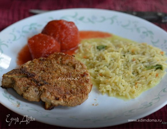 Cвиные котлеты на косточке по-быстрому Cвиные котлеты на косточке по-быстрому