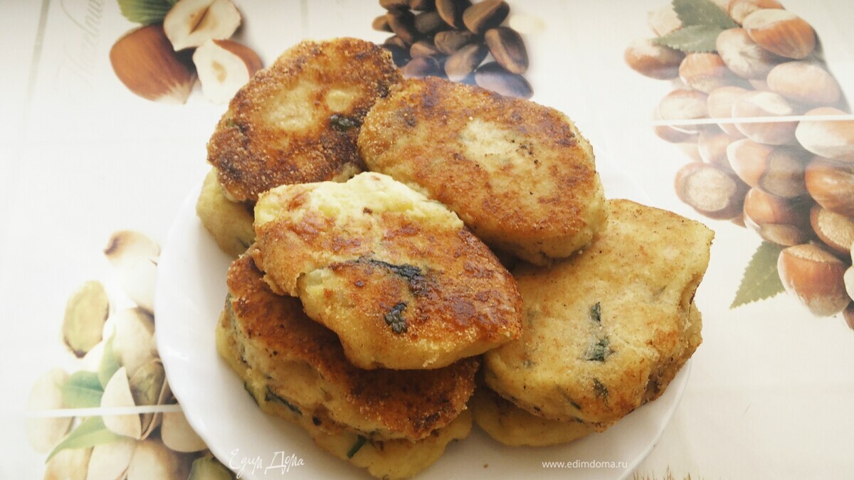 Картофельные котлеты с сыром