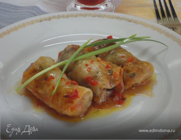 Голубцы с рисом и грибами Голубцы с рисом и грибами