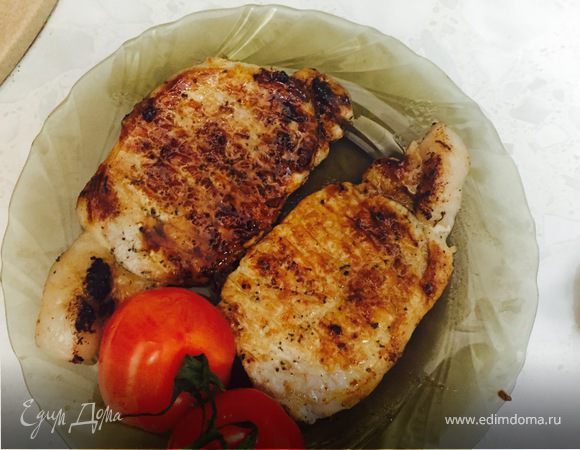 Медово-мятные эскалопы