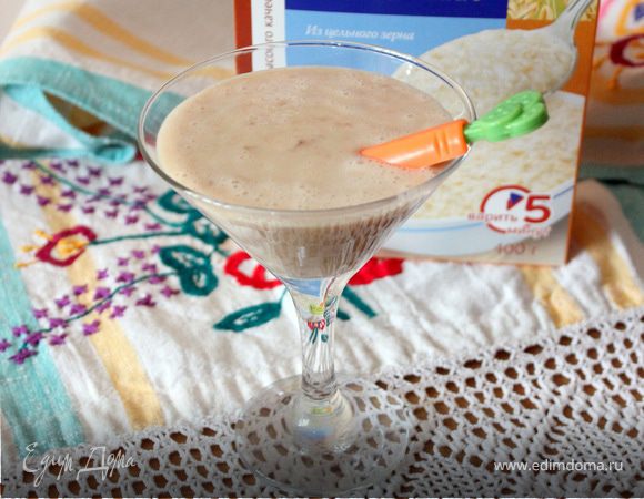 Смузи из фиников и овсяного молока