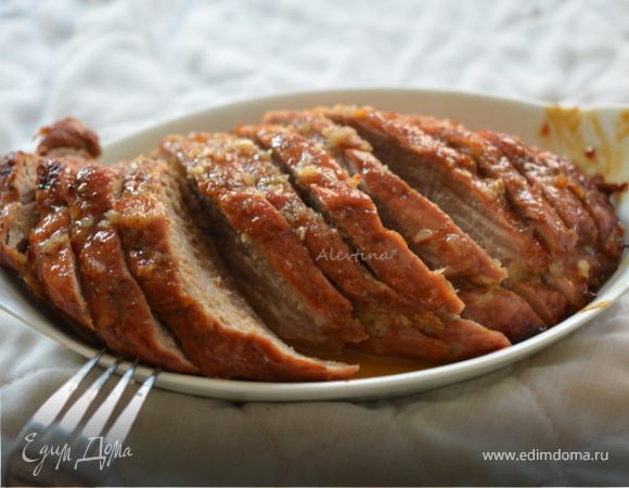 Пикантная глазированная свинина