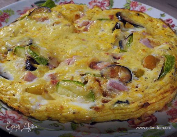 Фриттата с овощами и сыром Фриттата с овощами и сыром