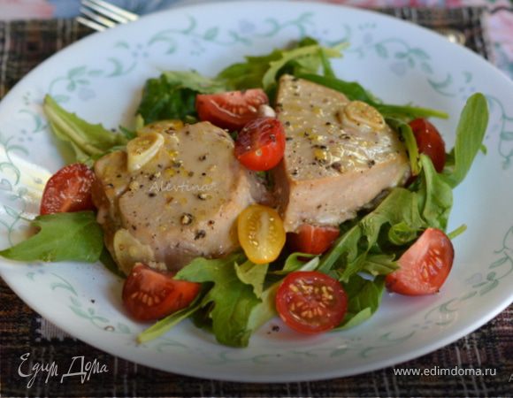 Тунец в апельсиновом соусе Тунец в апельсиновом соусе