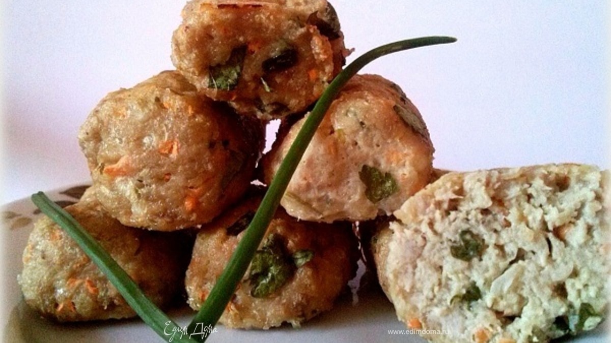 Котлеты нежные с творогом