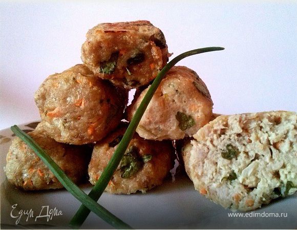 Котлеты нежные с творогом Котлеты нежные с творогом