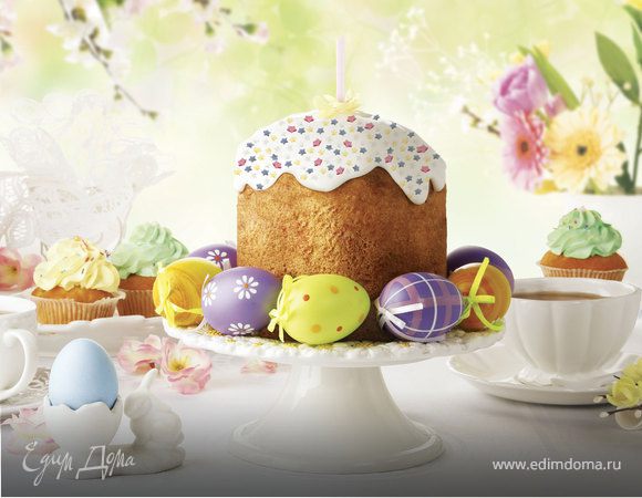 Кулич на сливках Кулич на сливках