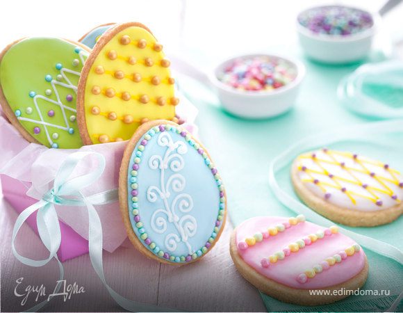 Сладкие пасхальные яйца