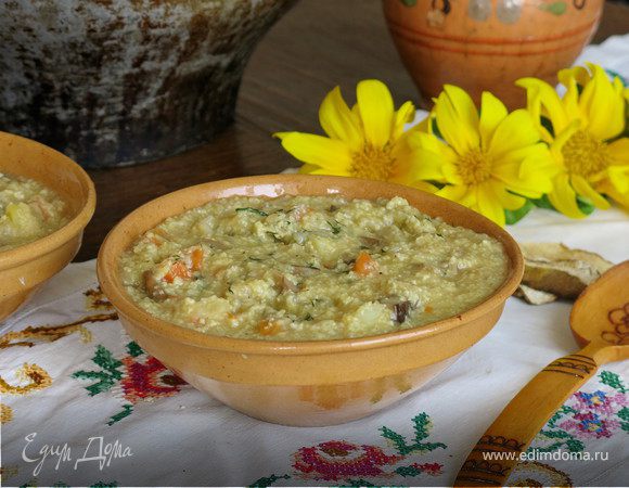 Постный грибной кулеш