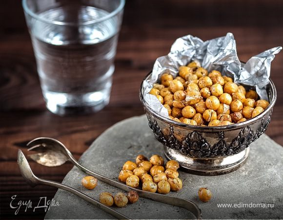 Хрустики из нута со специями Хрустики из нута со специями