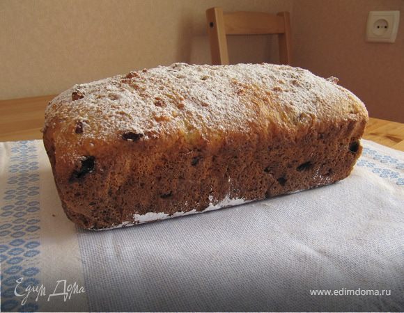 Творожный кекс с изюмом Творожный кекс с изюмом