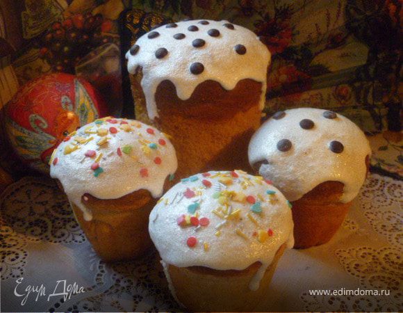 Пасхальный кулич "Почти по-итальянски" Пасхальный кулич "Почти по-итальянски"