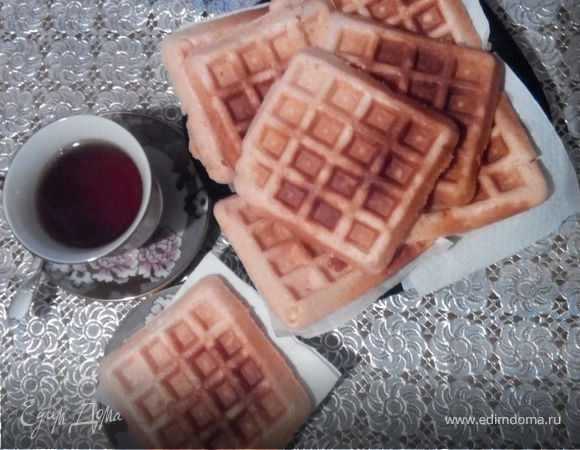Очень нежные вафли Очень нежные вафли