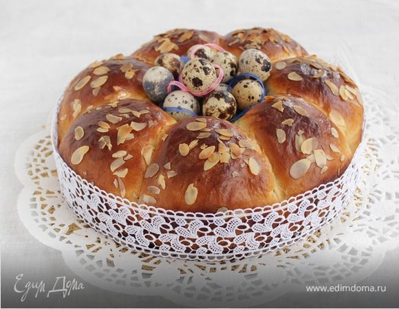 Пасхальный кулич на сметане Пасхальный кулич на сметане