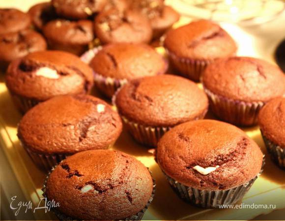 Кексы Red Velvet с сюрпризом