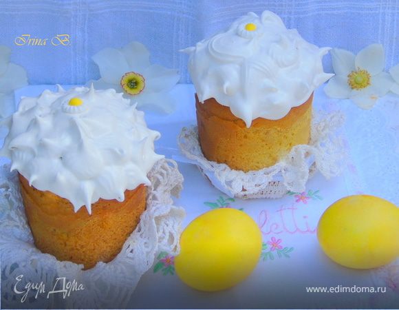 Пасхальный Кулич с марципаном Пасхальный Кулич с марципаном