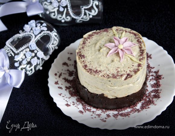 Постный мини-чизкейк без выпечки 