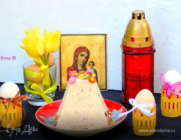 Пасха с вяленой клюквой и цукатами Пасха с вяленой клюквой и цукатами